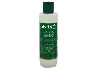 Alvita gel doccia natale 2024 limone & meringa 250 ml