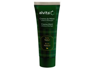 Alvita crema mani natale 2024 limone & meringa 100 ml