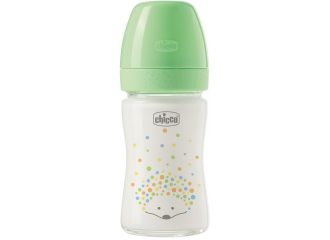 Chicco biberon perfect glass unisex silicone da 150 ml