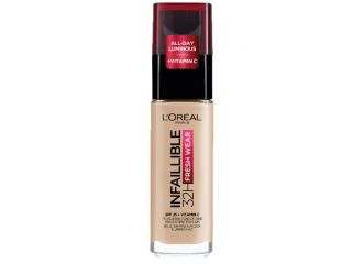 L'oreal paris fondotinta liquido infaillible 32h 130 beige peau 30 ml