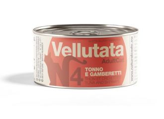 NATURAL CODE GATTO LATTINA (V4) VELLUTATA TONNO & GAMBERETTI 85 GR