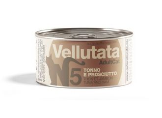 NATURAL CODE GATTO LATTINA (V5) VELLUTATA TONNO & PROSCIUTTO 85 GR