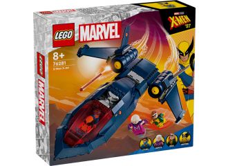 Lego super heroes marvel x-jet di x-men