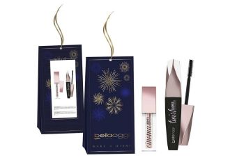 Bellaoggi make a wish mini kit cinema lights 4 + twirl lashes mascara