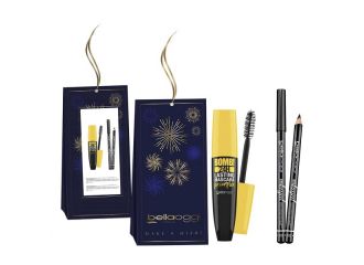 Bellaoggi make a wish mini kit eye kajal + bomb h24 mascara