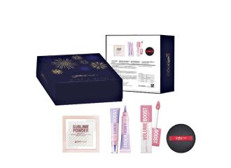 Bellaoggi make a wish value kit volume boost + luce boost + sublime powder shine control + powder puff