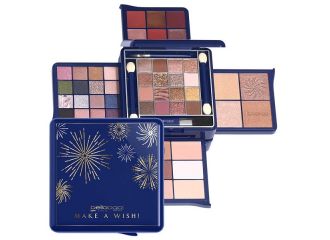 Bellaoggi make a wish beauty kit prosperita' 32 ombretti + 2 bronzer + 1 contouring + 3 powder + 4 highlighter + 9 lip gloss