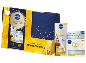 Nivea kit routine q10 2024 1 crema viso + 1 siero viso