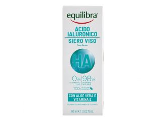 Equilibra siero viso acido ialuronico aloe vera vitamina e 60 ml