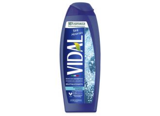 Vidal doccia shampoo rivitalizzante minerali marini 250 ml