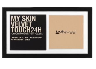 Bellaoggi my skin velvet touch fondotinta in polvere compatto golden beige