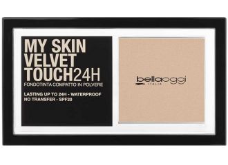 Bellaoggi my skin velvet touch fondotinta in polvere compatto natural beige