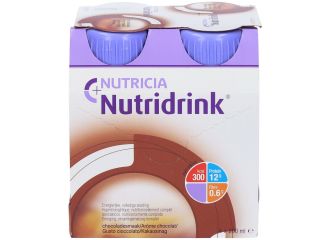 Nutridrink Integratore Nutrizionale Gusto Cioccolato 4x200 ml