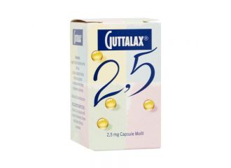 Guttalax*30cps molli 2,5mg