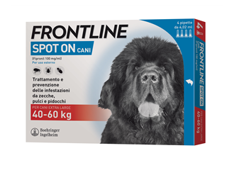 Frontline spoton 4p 4,02ml 40-60