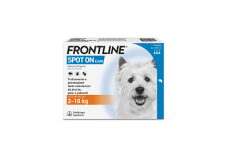 FRONTLINE SPOT-ON CANE 2-10 KG CF. (3 PIPETTE)