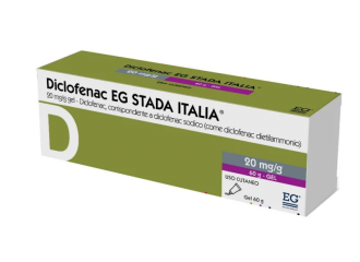 Diclofenac EG 20 Mg/G Confezione 100g - Gel per Dolori Muscolari e Articolari