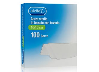 Alvita Garza Sterile 10X10 cm 100 Pezzi