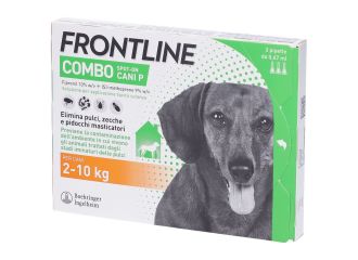 Frontline combo*3pip 2-10kg cani