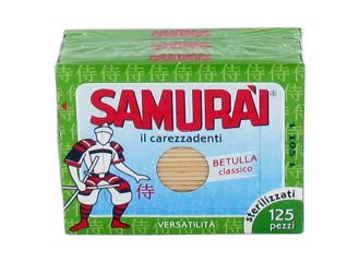 SAMURAI STUZZICADENTI TRIS 125PEZZI