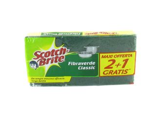 SCOTCH BRITE SPUGNA+RETINA 3X2