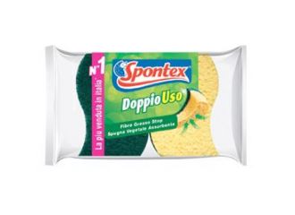 SPONTEX SPUGNA+RETINA DOPPIOUSO 2PEZZI 03-01