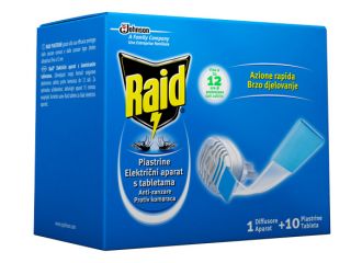 RAID ELETTRICO COMPL + 10 PIASTRINE RINE