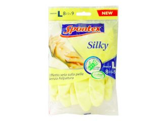 GUANTI SPONTEX SILKY ANTIBATTER GRANDI