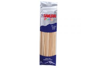 SAMURAI SPIEDINI BAMBU20CM X 75PEZZI