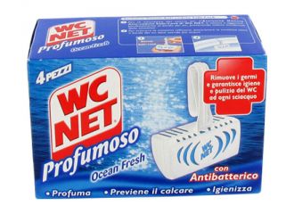 WC NET TAVOLETTA SOLIDA 4PEZZI  OCEAN FRESH