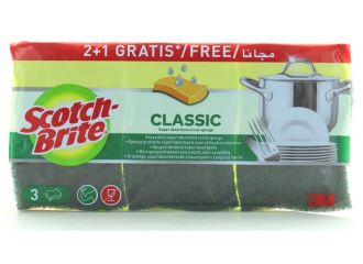 SCOTCH BRITE SP+RT VEGETAL 3PEZZI