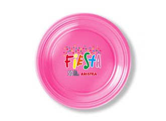 ARISTEA PIATTI DESSERT 50PEZZI  FUCSIA