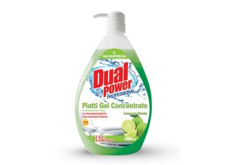 DUAL PIATTI GEL CONCENTRATO 1LT DISP LIMONE