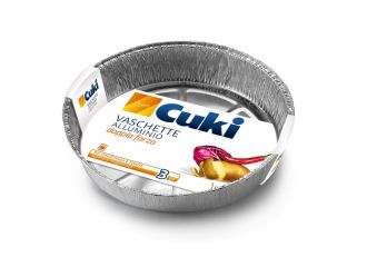 CUKI VASCHETTE ALLUMINIO 8PRZ TG59G TORTA TONDA