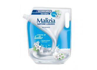 MALIZIA SAPONE LIQUIDO ECORICARICA 1LT LATTE