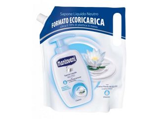 MANTOVANI SAPONE LIQUIDO ECORICARICA 750ML CLAS/GARD