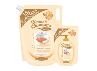 SPUMA DI SCIAMPAGNA SAPONE LIQUIDO ECOR 1,5LT MANDORLA