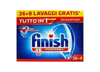 FINISH TABS TUTTO IN UNO 34PEZZI  REGOLARE