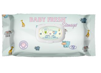 BABY FRESH SALVIETT BABY 72PEZZI  TALCO/POP