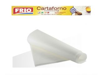 FRIO CARTA FORNO 25FOGLI PRETAGLIATA