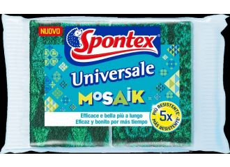 SPONTEX SPUGNA MICROFIBRE MOSAIK 2PEZZI