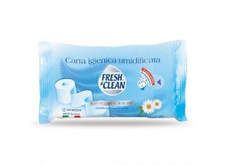 FRESH&CLEAN CARTA IGIENE UMIDIF POCKET X12