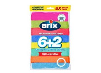 ARIX PANNO MULTIUSO MICROFIBRE COLOR 8PEZZI