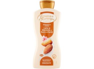 SPUMA DI SCIAMPAGNA BAGNO 650ML LATTE MANDORLA