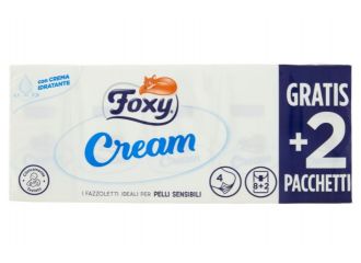 FOXY FAZZOLETTI 10PEZZI  4V C/CREMA IDRATAN