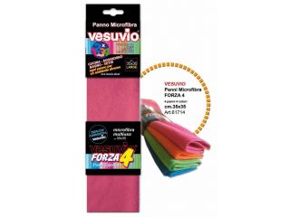 VESUVIO PANNO MICROFIBRE 35X35 4PEZZI  FORZA4