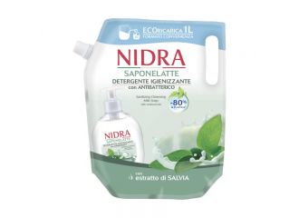 NIDRA SAPONE LIQUIDO RICARICA 1LT ANTIBA