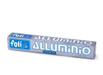 FOLIROLL ALLUMINIO 16MT TRAMA GOFFRATA