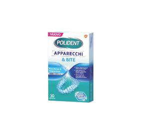 POLIDENT TABS 30CPR APPARECCHI & BITE