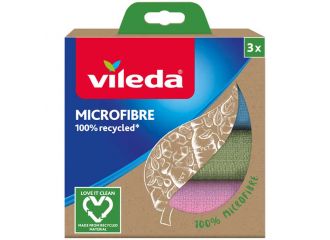 VILEDA PANNO MICROFIBRA ECOGREEN 3PEZZI